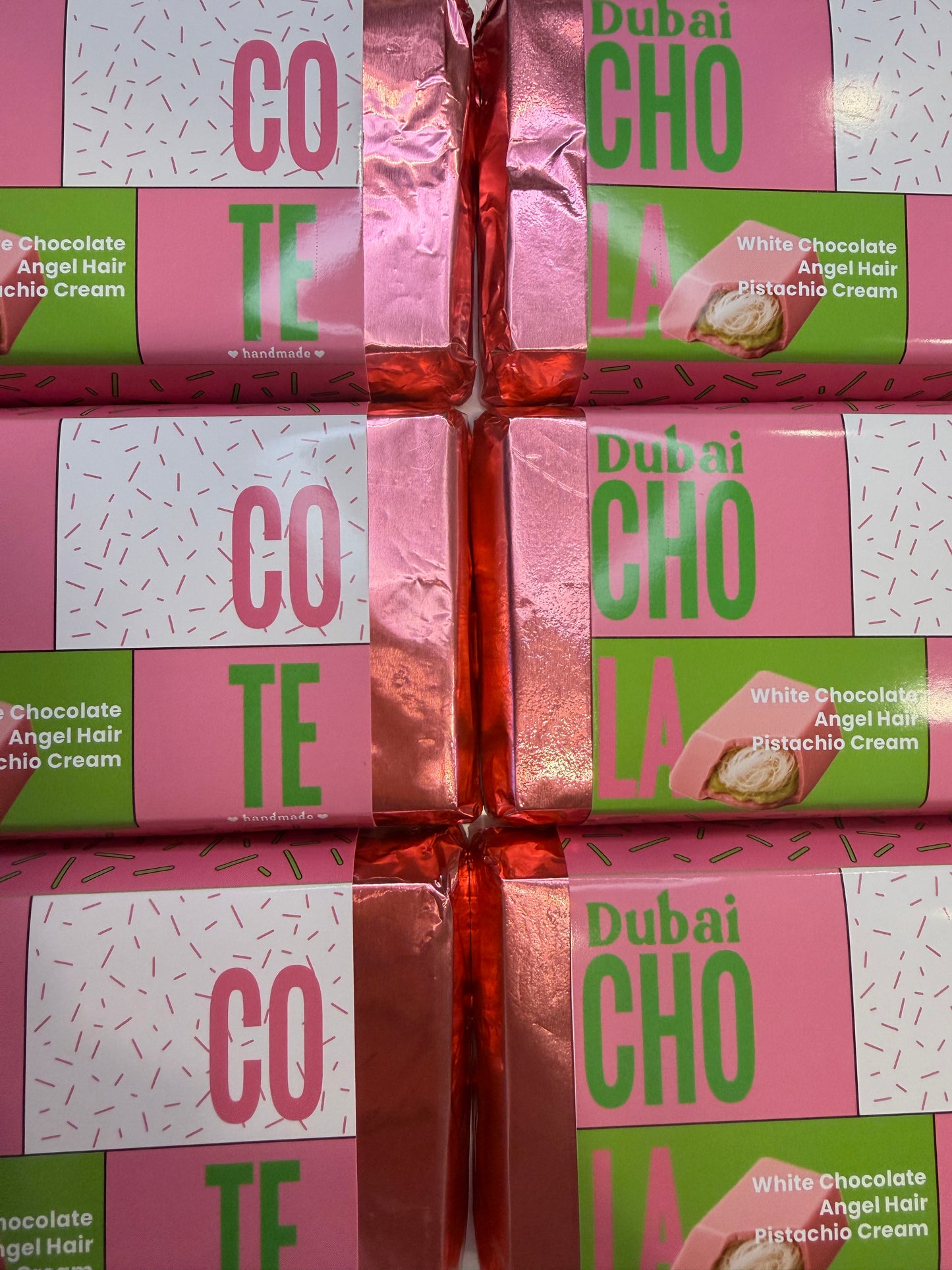 Angel Hair Chocolate with Pistachio🍫