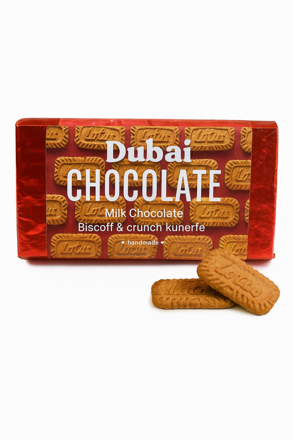 Biscoff Dubai Chocolate - The New Name of Luxury in Dessert! ❤️ ❤️It’s Homemade!