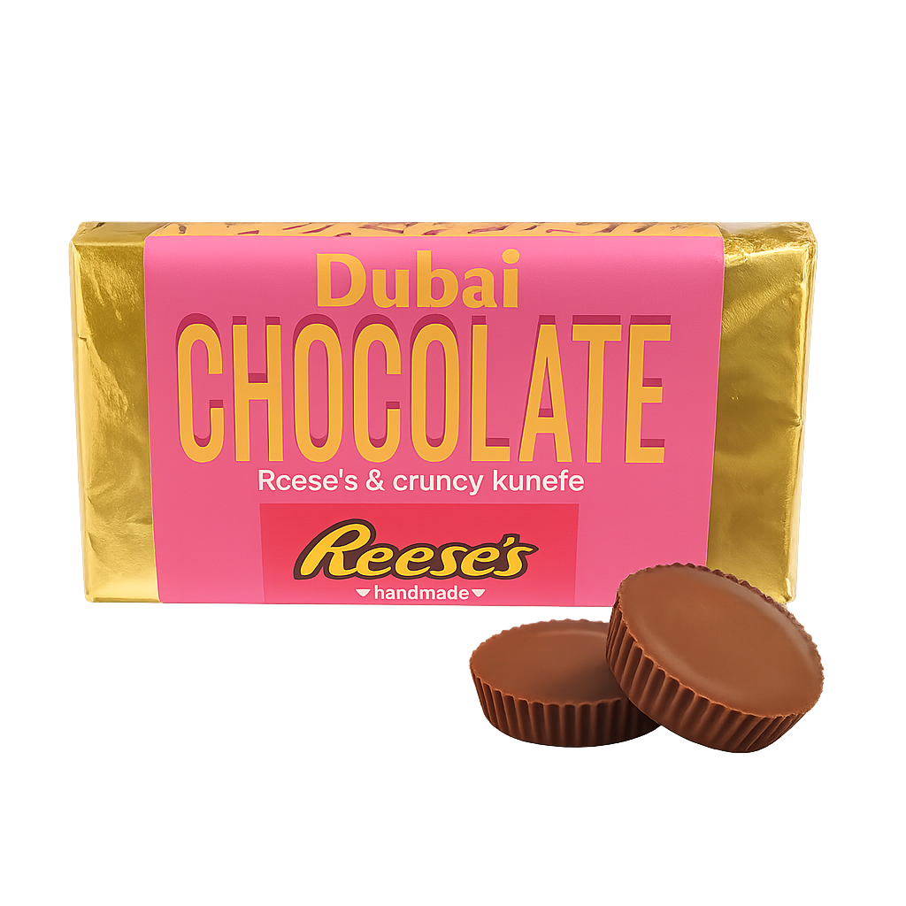 🇺🇸 When Two Icons Unite: Reese’s x Dubai Chocolate .The New Name of Luxury in Dessert! ❤️ ❤️It’s Homemade!